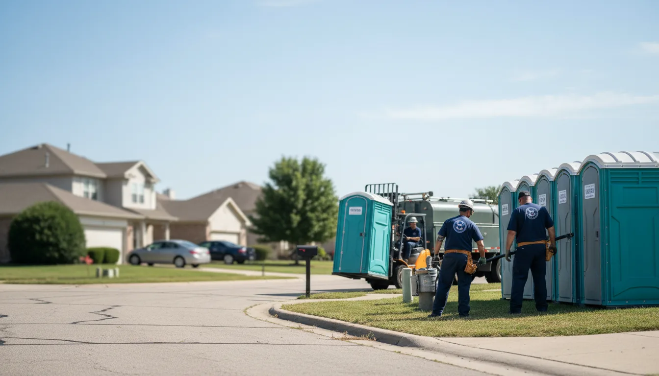 Porta Potty Rental in Sainte Genevieve, MO near me